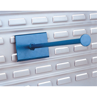 Supports fixes pour contenants - Accessoires pour panneaux &agrave; fentes Distribution Jean Lapalme