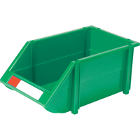 Bac empilable & &agrave; suspendre, 8-3/16" la, 6-3/16" h x 14" p, Vert Distribution Jean Lapalme