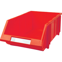 Bac empilable & &agrave; suspendre, 11-13/16" la, 7" h x 17-11/16" p, Rouge Distribution Jean Lapalme