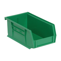 Bacs ultra empilable & suspendable, 4-1/8" la, 3" h x 7-3/8" p, Vert Distribution Jean Lapalme