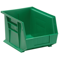 Bacs ultra empilable & suspendable, 8-1/4" la, 7" h x 10-3/4" p, Vert Distribution Jean Lapalme