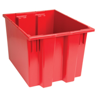 Contenants Stack & Nest, 13" x 19,5" x 15,5", Rouge Distribution Jean Lapalme