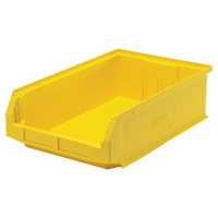 Giant Stacking Containers, 12.375" W x 19.75" D x 5.875" H, Yellow Distribution Jean Lapalme