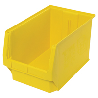 Contenants g&eacute;ants empilables, 12,375" la x 19,75" p x 11,875" h, Jaune Distribution Jean Lapalme