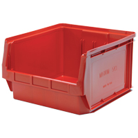 Contenants g&eacute;ants empilables, 18,375" la x 19,75" p x 11,875" h, Rouge Distribution Jean Lapalme
