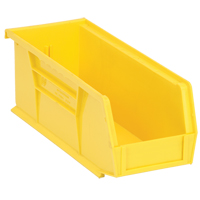 Ultra Stack & Hang Bin, 4-1/8" W x 4" H x 10-7/8" D, Yellow Distribution Jean Lapalme