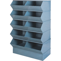 Pre-Engineered Sectional Systems, 5000 lbs. Cap., 37" W x 24" D x 55" H, Blue Distribution Jean Lapalme