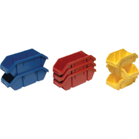 Boîtes &agrave; ramassage rapide "Quick Pick", 5" x 6,625" x 9,5", Rouge Distribution Jean Lapalme