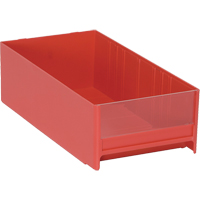 Cabinet Drawer, 5-5/8" W x 11" D x 3-5/16" H, Red Distribution Jean Lapalme