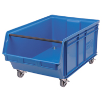 Bac mobile MAGNUM, 14-7/8" ha x 18-3/8" la x 29" p, Capacit&eacute; de 150 lb, Bleu Distribution Jean Lapalme
