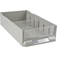 Replacement Drawer for KPC-100 Parts Cabinets, Plastic, 6-3/8" W x 11-3/10" D x 2-11/16" H, Grey Distribution Jean Lapalme