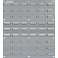 Panneau perfor&eacute; en m&eacute;tal pour bacs, 16 bacs, 18" la x 1/8" p x 19" h Distribution Jean Lapalme