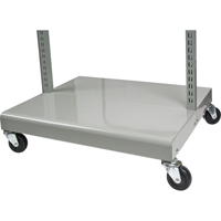 Mobile Tilt Bin Rack - Cart Only, Double-sided, 26-1/4" W x 22" D x 57-1/2" H Distribution Jean Lapalme