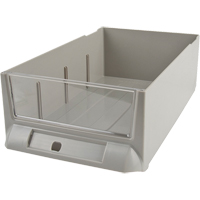 Replacement Drawer for KPC-200 Parts Cabinets, Plastic, 5-3/8" W x 9-13/16" D x 3-3/10" H, Grey Distribution Jean Lapalme