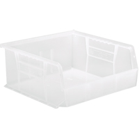 Bac transparent ultra empilable & suspendable, 11" la, 5" h x 10-7/8" p, Transparent Distribution Jean Lapalme