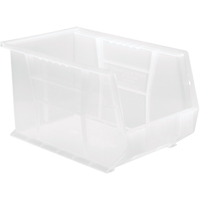 Clear-View Ultra Stack & Hang Bin, 8-1/4" W x 8" H x 13-5/8" D, Clear Distribution Jean Lapalme