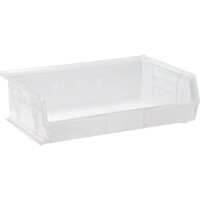 Clear-View Ultra Stack & Hang Bin, 16-1/2" W x 5" H x 10-7/8" D, Clear Distribution Jean Lapalme
