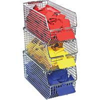 Wire Mesh Stack & Hang Bins Distribution Jean Lapalme