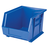 Bac empilable & &agrave; suspendre, 8-1/4" la, 7" h x 10-3/4" p, Bleu Distribution Jean Lapalme