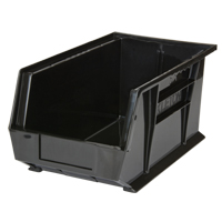 Stack & Hang Bin, 8-1/4" W x 7" H x 14-3/4" D, Black Distribution Jean Lapalme