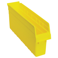 Bacs pour &eacute;tag&egrave;re Store-Max, 4-3/8" la x 8" H x 17-7/8" p, Jaune, Capacit&eacute; 56 lb Distribution Jean Lapalme