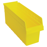 Bacs pour &eacute;tag&egrave;re Store-Max, 6-5/8" la x 8" H x 17-7/8" p, Jaune, Capacit&eacute; 56 lb Distribution Jean Lapalme