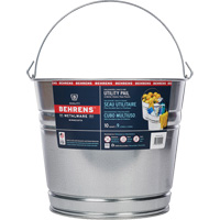 Pail, Galvanized Steel, 9 L Distribution Jean Lapalme