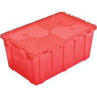 FP243C FliPak Nestable Tote, 26.9" x 16.9" x 12.1", Red Distribution Jean Lapalme