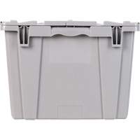 FP243C FliPak Nestable Tote, 26.9" x 16.9" x 12.1", Grey Distribution Jean Lapalme