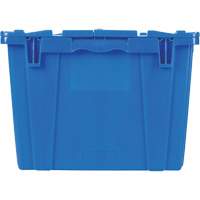 FP243C FliPak Nestable Tote, 26.9" x 16.9" x 12.1", Blue Distribution Jean Lapalme