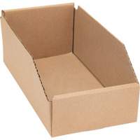 Boîtes profondes en carton ondul&eacute;, 5-3/4" la x 11-1/4" p x 4-1/2" h, Beige Distribution Jean Lapalme