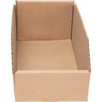 Boîtes profondes en carton ondul&eacute;, 5-3/4" la x 11-1/4" p x 4-1/2" h, Beige Distribution Jean Lapalme