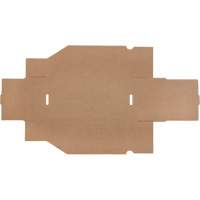 Boîtes profondes en carton ondul&eacute;, 5-3/4" la x 11-1/4" p x 4-1/2" h, Beige Distribution Jean Lapalme