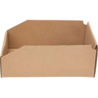 Boîtes profondes en carton ondul&eacute;, 7-5/8" la x 11-5/16" p x 4-1/2" h, Beige Distribution Jean Lapalme