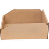 Boîtes profondes en carton ondul&eacute;, 11-3/4" la x 11-1/4" p x 4-1/2" h, Beige Distribution Jean Lapalme