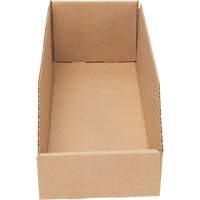 Boîtes profondes en carton ondul&eacute;, 5-3/4" la x 17-1/4" p x 4-1/2" h, Beige Distribution Jean Lapalme