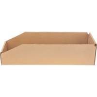 Boîtes profondes en carton ondul&eacute;, 5-3/4" la x 17-1/4" p x 4-1/2" h, Beige Distribution Jean Lapalme