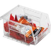 Crystal Clear Ultra Bins, 4-1/8" W x 3" H x 5-3/8" D, Clear Distribution Jean Lapalme