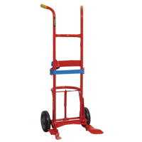 Overpack Hand Truck, Steel Construction, 55 US gal. ( 45 Imperial Gal.) Distribution Jean Lapalme
