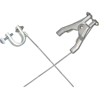 Heavy-Duty Bonding & Grounding Wire Assemblies - Hand Clamps & C-Clamps Distribution Jean Lapalme