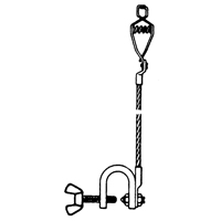 Light-Duty Bonding & Grounding Wire Assemblies - Alligator Clip & Small C-Clamps Distribution Jean Lapalme