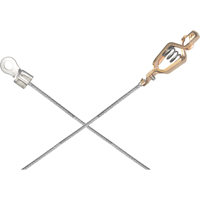 Light-Duty Bonding & Grounding Wire Assemblies - Alligator Clip & 1/4" Terminal Connectors Distribution Jean Lapalme