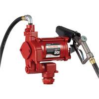 Pompes c. a. utilitaires &agrave; soupape rotative avec embout, 115 V, 20 gal./min Distribution Jean Lapalme