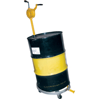 Chariots &agrave; inclinaison pour baril, Acier, Capacit&eacute;e 1200 lb, Diam&egrave;tre 23-1/2", Roue en Fonte Distribution Jean Lapalme