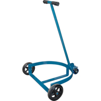 Diable surbaiss&eacute; pour barils, Fabriqu&eacute; en Acier, 55 gal. US (45 gal. imp.) Distribution Jean Lapalme