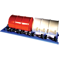 Double Stationary Drum Roller, 55 US gal. (45 Imperial Gal.) Capacity, Fixed Speed, 1 HP Distribution Jean Lapalme