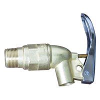 Zinc Drum Faucet - No Flame Arrestor , Zinc Alloy, 3/4" NPT Inlet Distribution Jean Lapalme