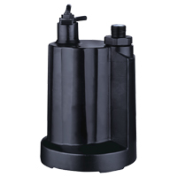 Submersible Utility Pump, 1/3 HP, 2160 GPH, 115 V, 4 A Distribution Jean Lapalme