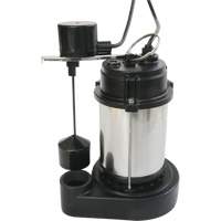 Stainless Steel Housing-Cast Iron Base Sump Pump, 1/3 HP, 3630 GPH Flow Rate Distribution Jean Lapalme
