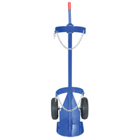 Chariot pour bouteille de gaz, Roues Pneumatique, Base de 12" la x 15-1/2" lo, 500 lb Distribution Jean Lapalme